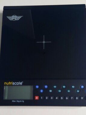 My Weigh NutriScale Digital Food Scale Nutrition Calculator w/ Manual Works